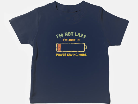 I'm In Power Saving Mode