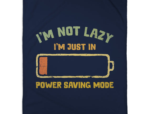 I'm In Power Saving Mode