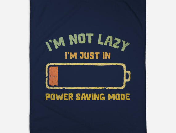 I'm In Power Saving Mode