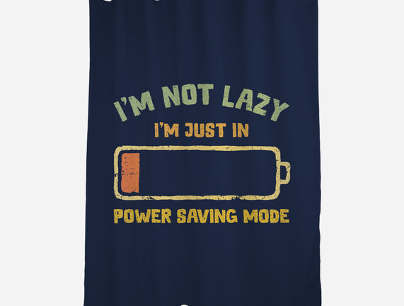 I'm In Power Saving Mode
