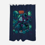 Solar Rider-None-Polyester-Shower Curtain-Bruno Mota