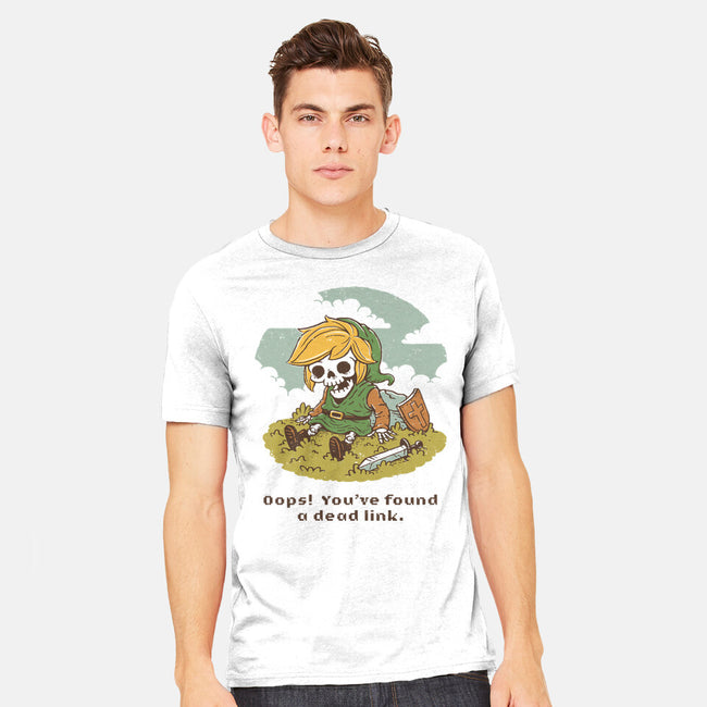 Dead Link Error-Mens-Heavyweight-Tee-dfonseca