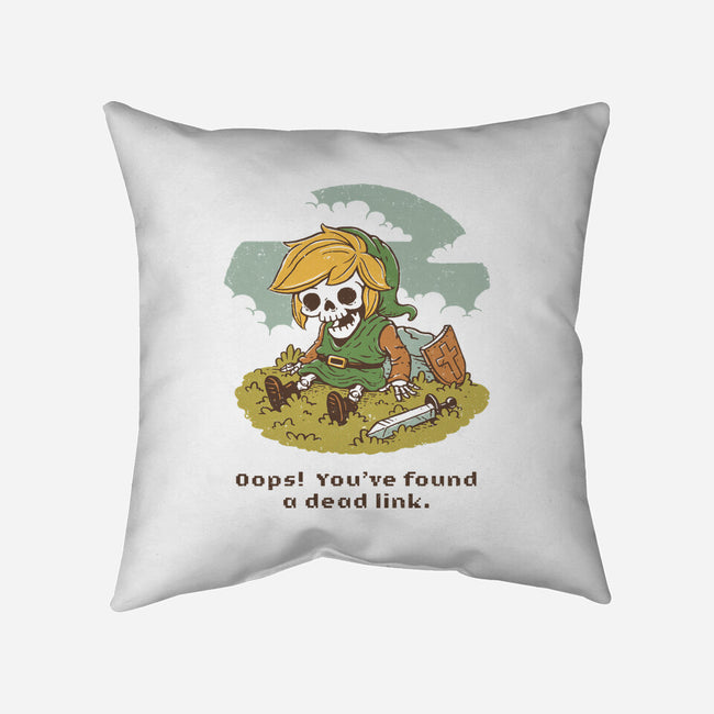 Dead Link Error-None-Removable Cover w Insert-Throw Pillow-dfonseca