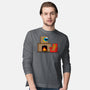 Hunted Monster-Mens-Long Sleeved-Tee-jasesa