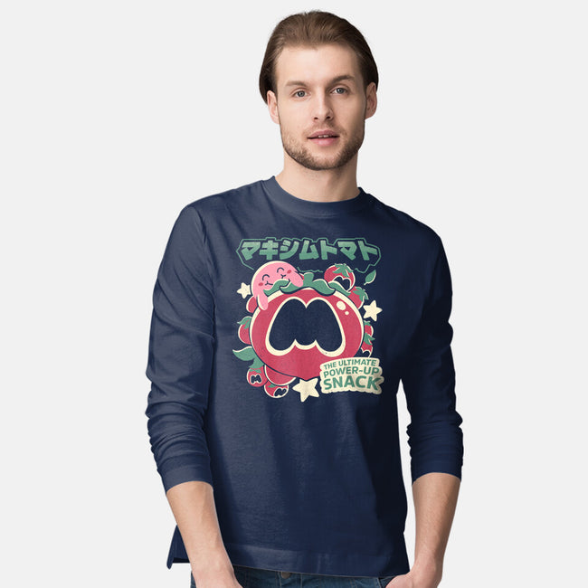 Power Snack-Mens-Long Sleeved-Tee-estudiofitas