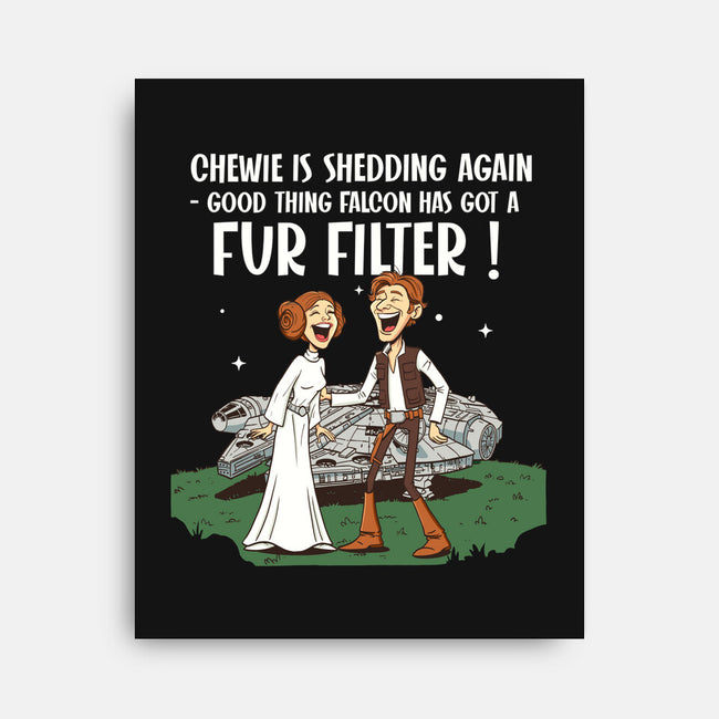 Fur Filter-None-Stretched-Canvas-P1yu5h