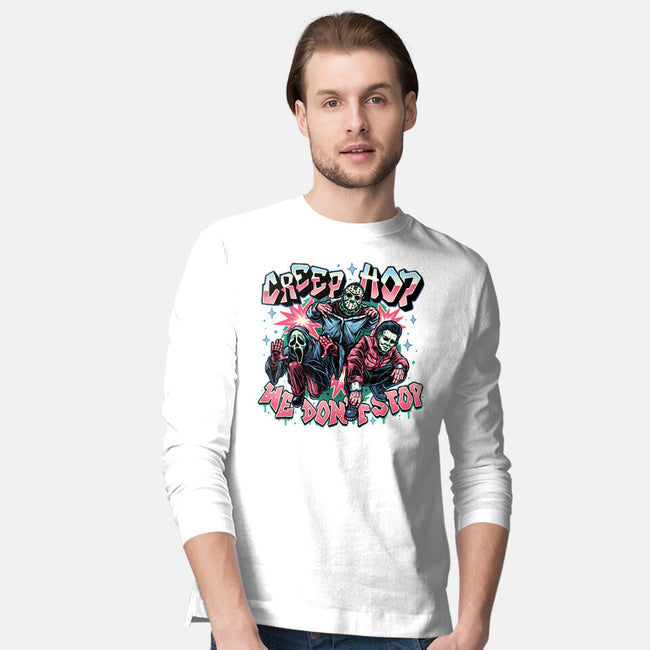 Creep Hop We Don’t Stop-Mens-Long Sleeved-Tee-momma_gorilla
