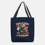 Hang In There It Gets Worse-None-Basic Tote-Bag-RoboMega