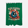Hang In There It Gets Worse-None-Polyester-Shower Curtain-RoboMega