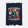 Hang In There It Gets Worse-None-Polyester-Shower Curtain-RoboMega