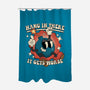 Hang In There It Gets Worse-None-Polyester-Shower Curtain-RoboMega