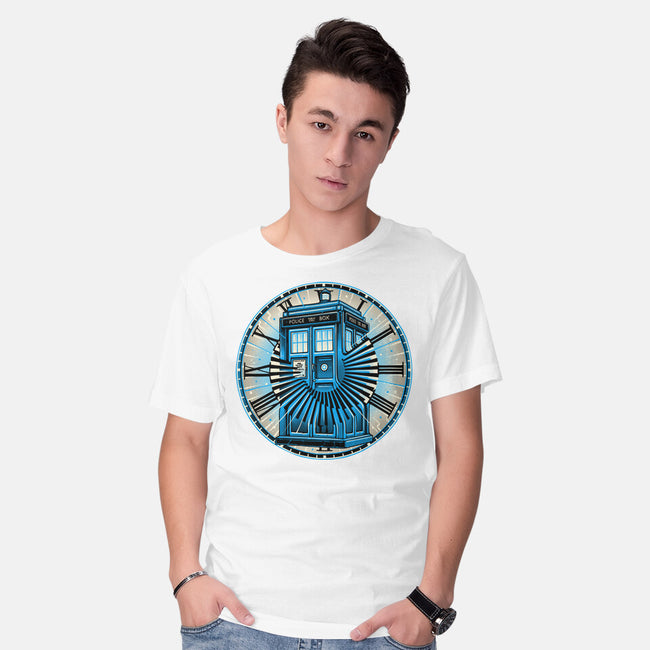Time Travel In A Box-Mens-Basic-Tee-momma_gorilla