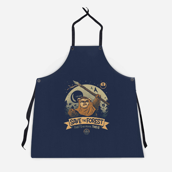 Save The Forest Moon-Unisex-Kitchen-Apron-teesgeex