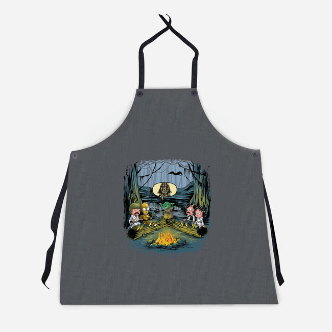 Beware Of The Dark Side-Unisex-Kitchen-Apron-zascanauta