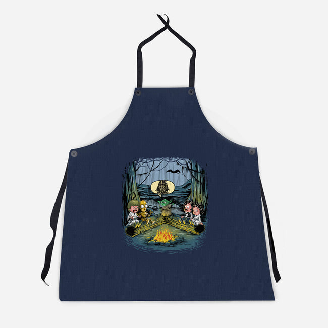 Beware Of The Dark Side-Unisex-Kitchen-Apron-zascanauta