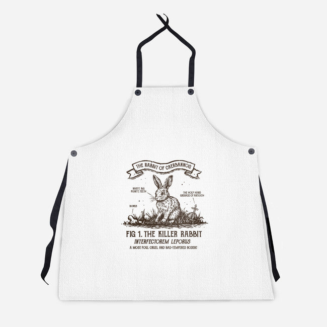 The Rabbit Of Caerbannog-Unisex-Kitchen-Apron-kg07