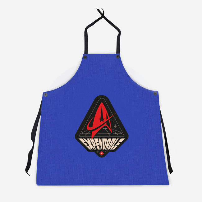 Life Of A Redshirt-Unisex-Kitchen-Apron-BadBox