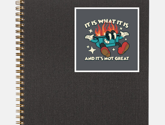 And It's Not Great