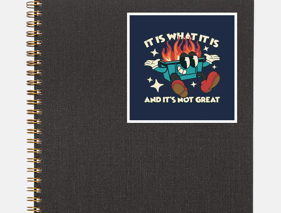 And It's Not Great