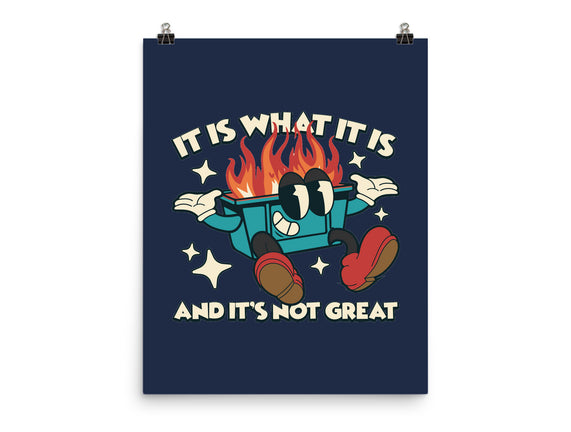 And It's Not Great