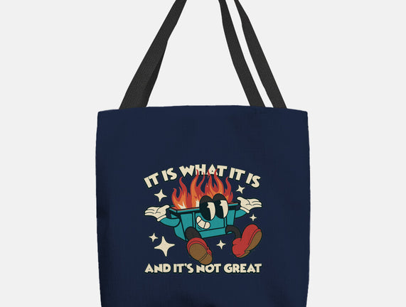 And It's Not Great
