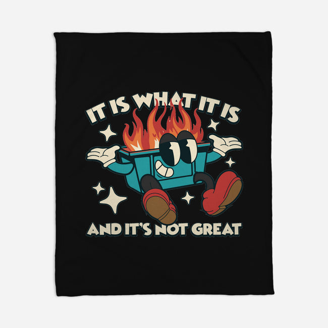 And It's Not Great-None-Fleece-Blanket-RoboMega
