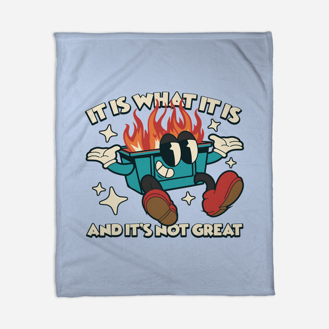 And It's Not Great-None-Fleece-Blanket-RoboMega
