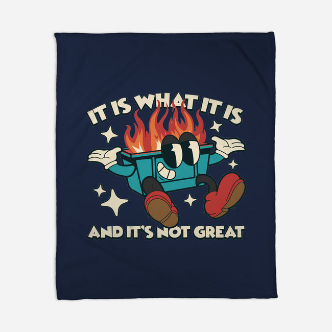 And It's Not Great-None-Fleece-Blanket-RoboMega
