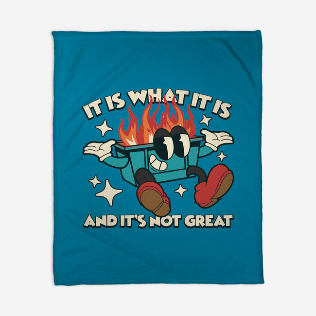 And It's Not Great-None-Fleece-Blanket-RoboMega