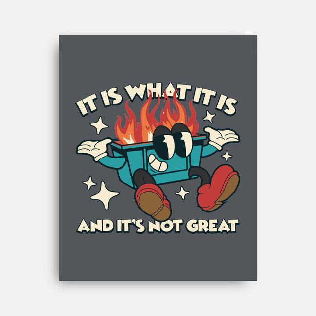 And It's Not Great-None-Stretched-Canvas-RoboMega