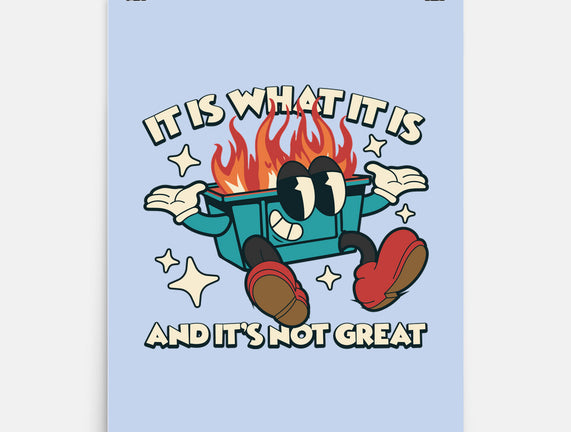And It's Not Great
