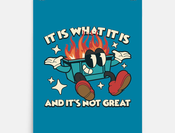And It's Not Great