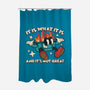 And It's Not Great-None-Polyester-Shower Curtain-RoboMega