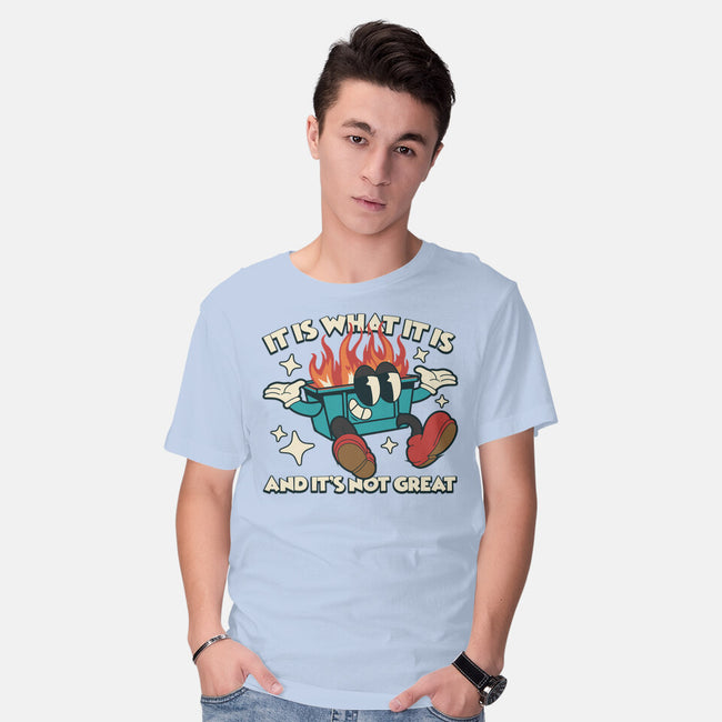 And It's Not Great-Mens-Basic-Tee-RoboMega