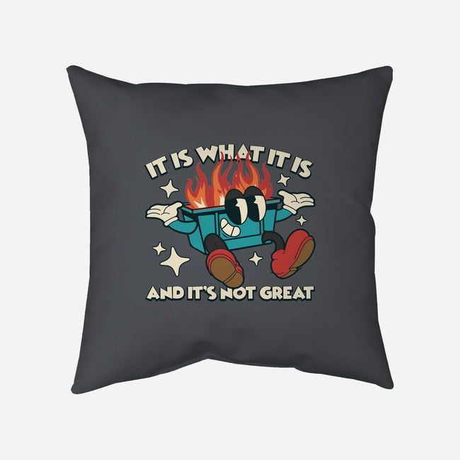 And It's Not Great-None-Removable Cover w Insert-Throw Pillow-RoboMega