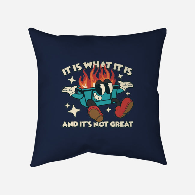 And It's Not Great-None-Removable Cover w Insert-Throw Pillow-RoboMega