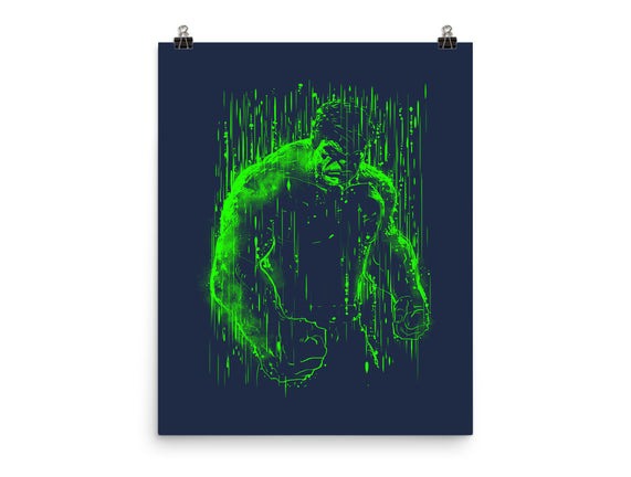 The Big Guy Under The Rain