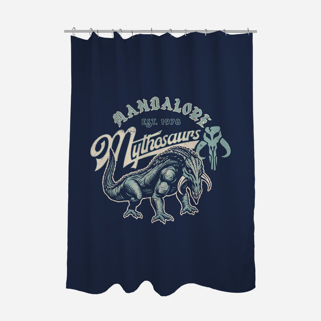 Mandalore Mythosaurs-None-Polyester-Shower Curtain-Wheels