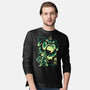 Courage And Ganon-Mens-Long Sleeved-Tee-arace