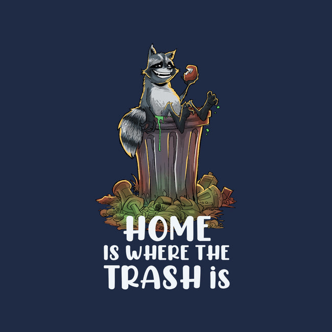 Where The Trash Is-Mens-Long Sleeved-Tee-zascanauta