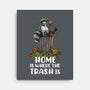 Where The Trash Is-None-Stretched-Canvas-zascanauta
