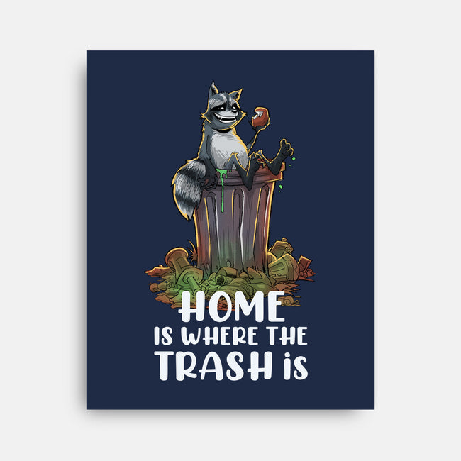 Where The Trash Is-None-Stretched-Canvas-zascanauta