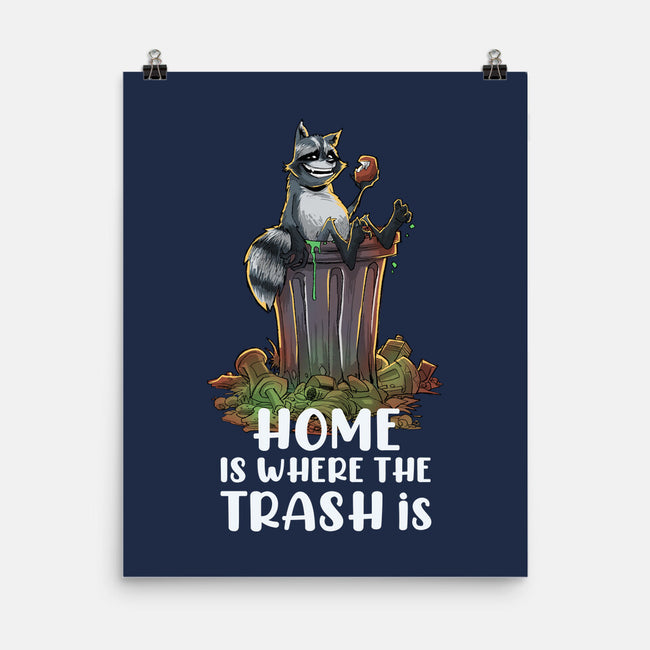 Where The Trash Is-None-Matte-Poster-zascanauta