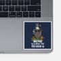 Where The Trash Is-None-Glossy-Sticker-zascanauta