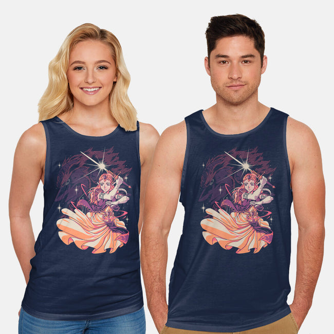 Princess Of Light-Unisex-Basic-Tank-Estudio Horta
