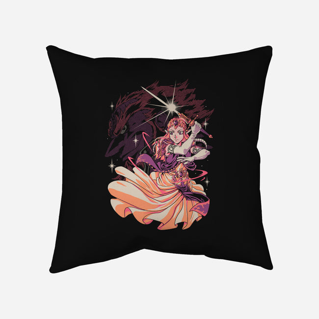Princess Of Light-None-Removable Cover w Insert-Throw Pillow-Estudio Horta