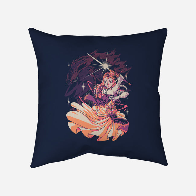 Princess Of Light-None-Removable Cover w Insert-Throw Pillow-Estudio Horta