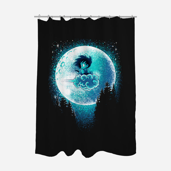 Beautiful And Dangerous Moon-None-Polyester-Shower Curtain-Tronyx79