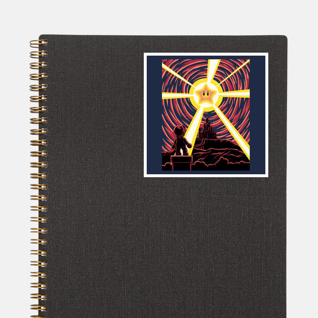 Galaxy Star-None-Glossy-Sticker-rmatix