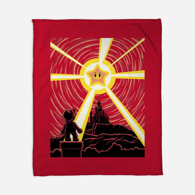 Galaxy Star-None-Fleece-Blanket-rmatix